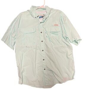 Magellan Outdoors Men's Laguna Madre Solid Short Sleeve Fishing Shirt